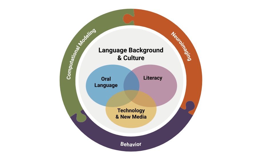 Diagram of Ensuring Full Literacy Research Themes