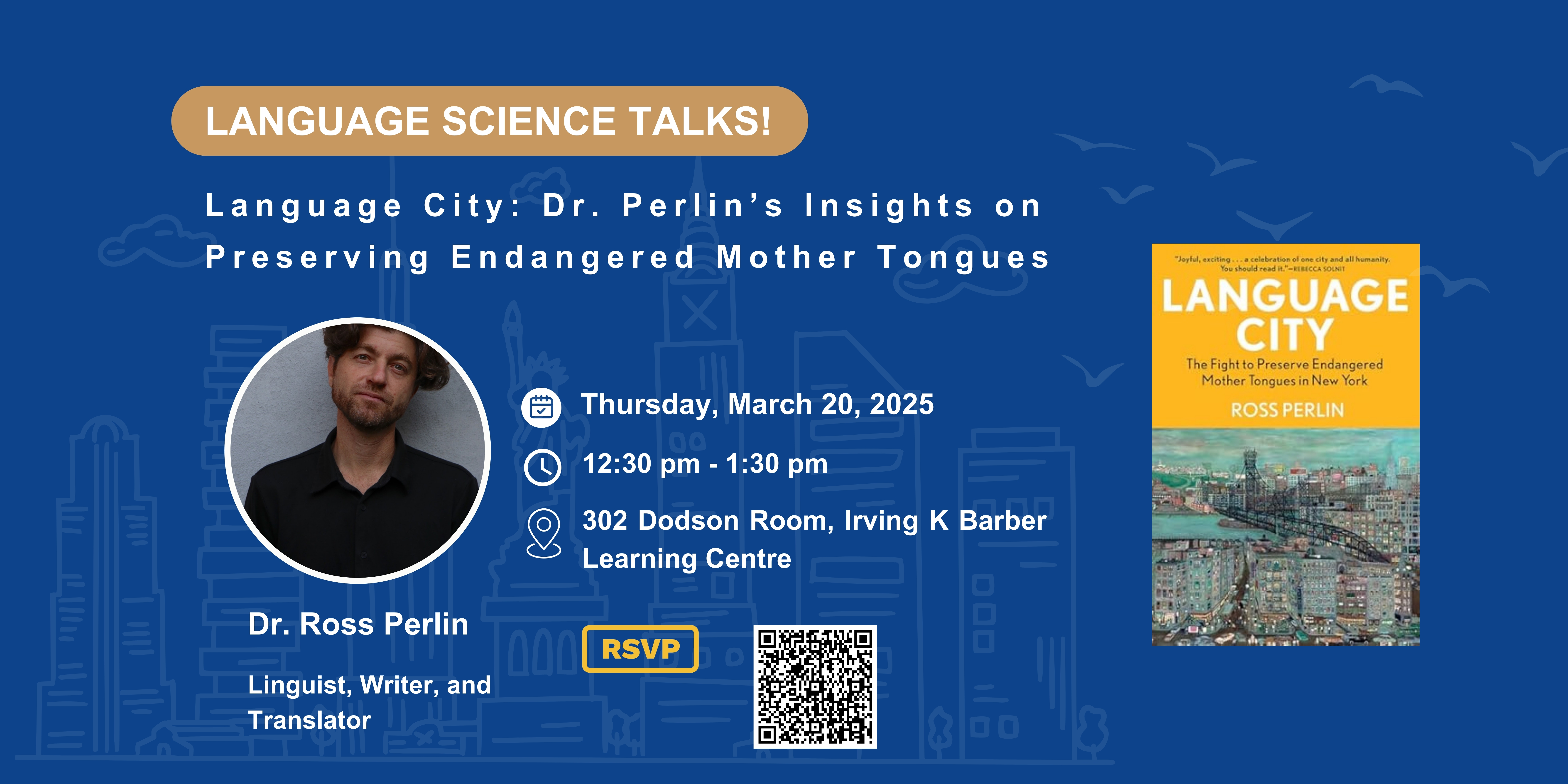 Dr. Ross Perlin's talk