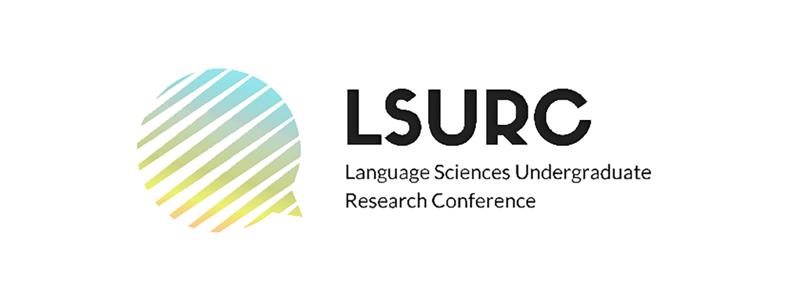 An image of the LSURC logo, a multicoloured speech bubble