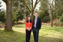Co-Directors, Dr. Guofang Li (on the left) and Dr. Bryan Gick (on the right)